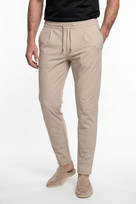Verona Pantalón Beige de MENIELLE, detalle