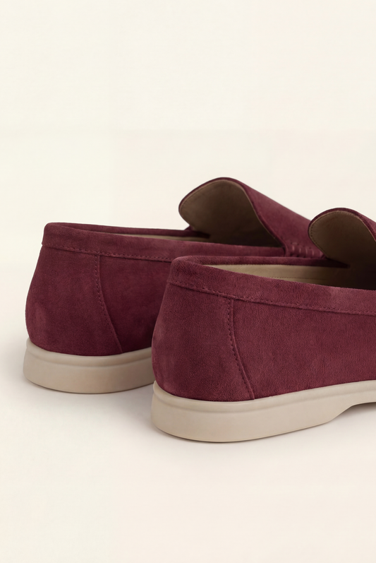 Amantea Loafer Burdeos de MENIELLE, detalle