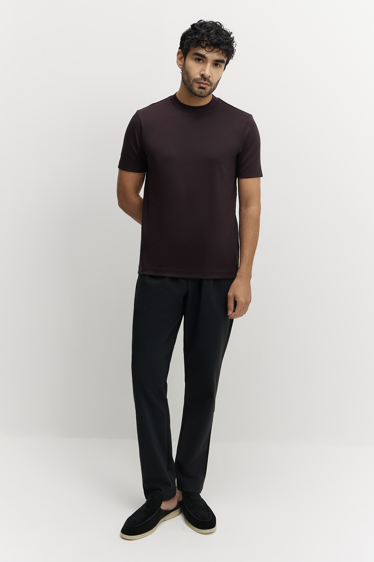 Lucca Camiseta Premium Morera de MENIELLE, detalle