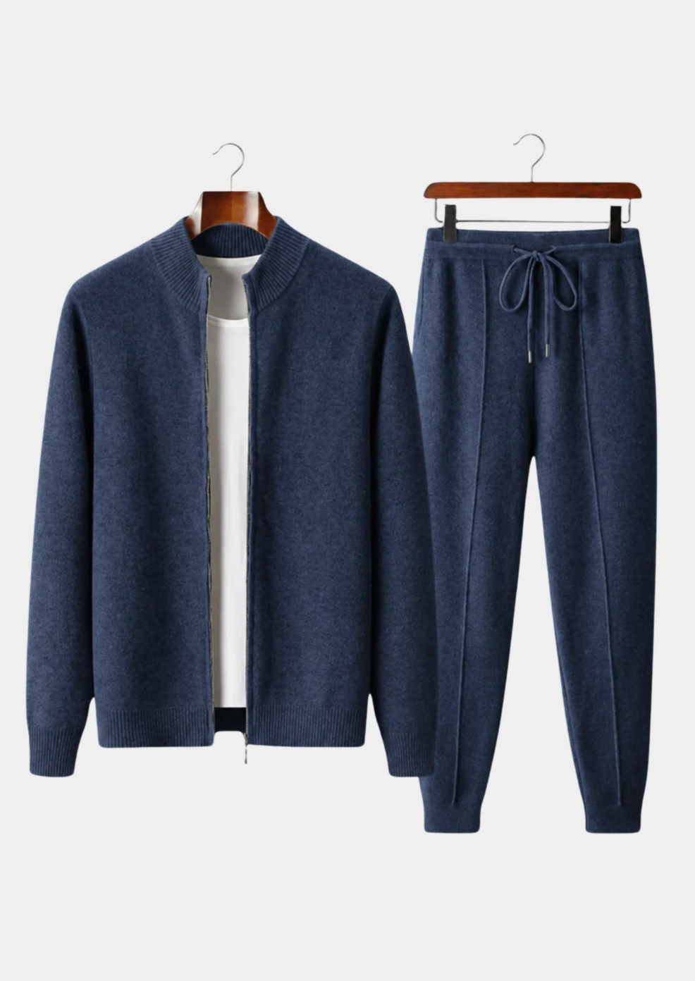 bruno merino wool navy set