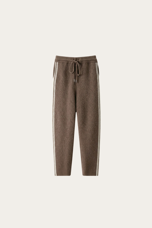 Asolo Pantalón Lana Merino Moca de MENIELLE