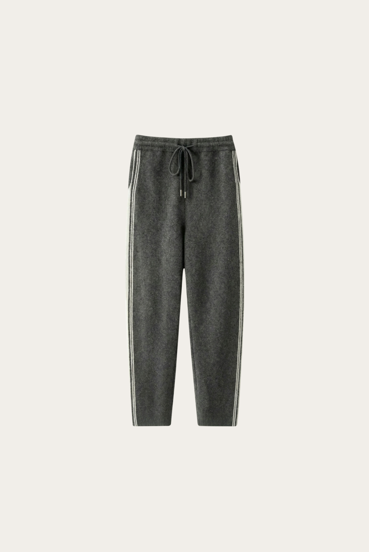 Asolo Pantalón Lana Merino Gris de MENIELLE