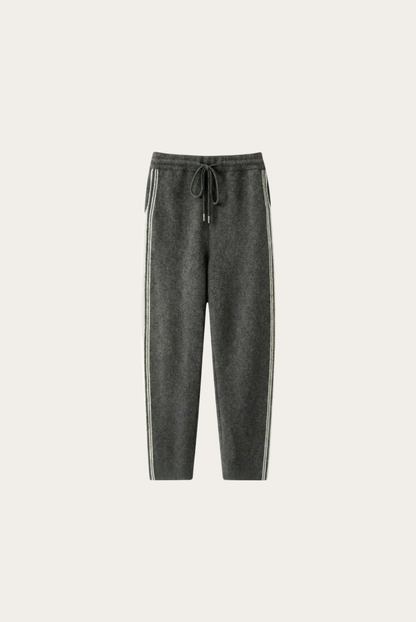 Asolo Pantalón Lana Merino Gris de MENIELLE