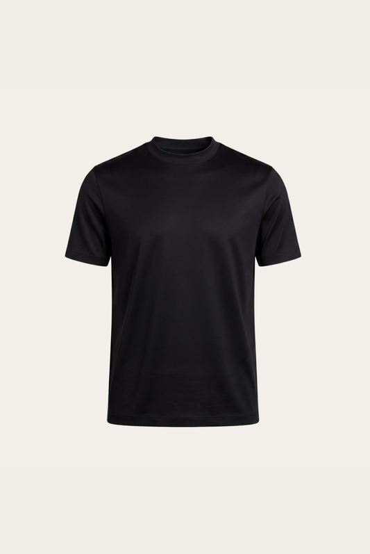 Lucca Camiseta Premium Negra de MENIELLE