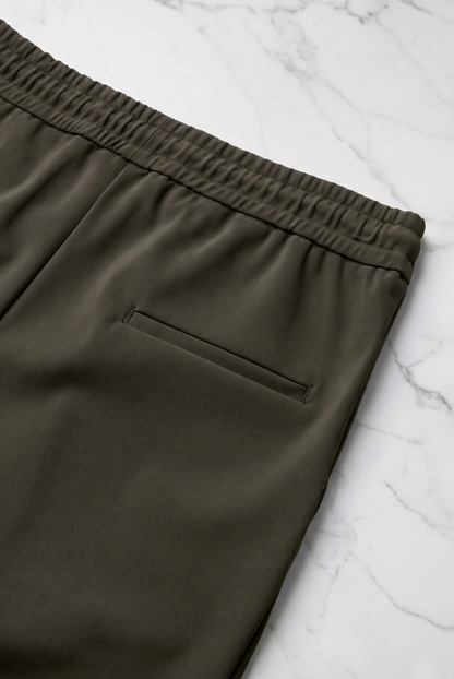 Verona Pantalón Caqui de MENIELLE, detalle