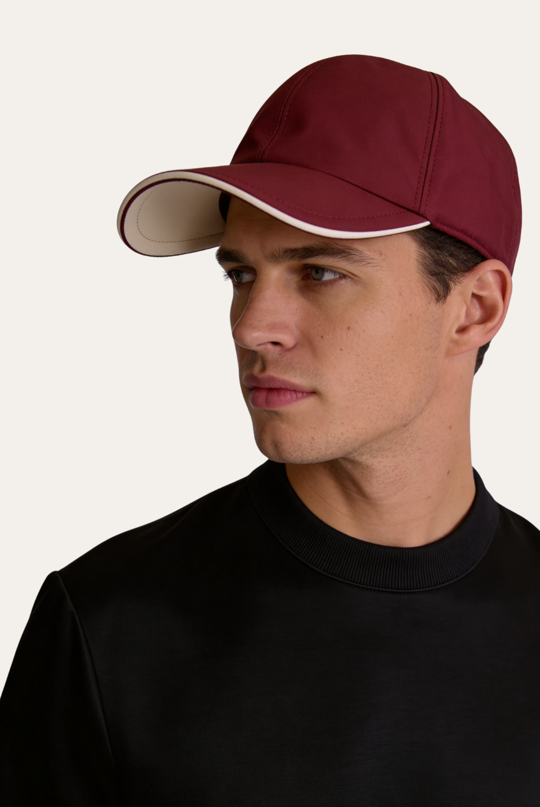 Positano Gorra Roja de MENIELLE, detalle
