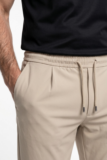 Verona Pantalón Beige de MENIELLE, detalle