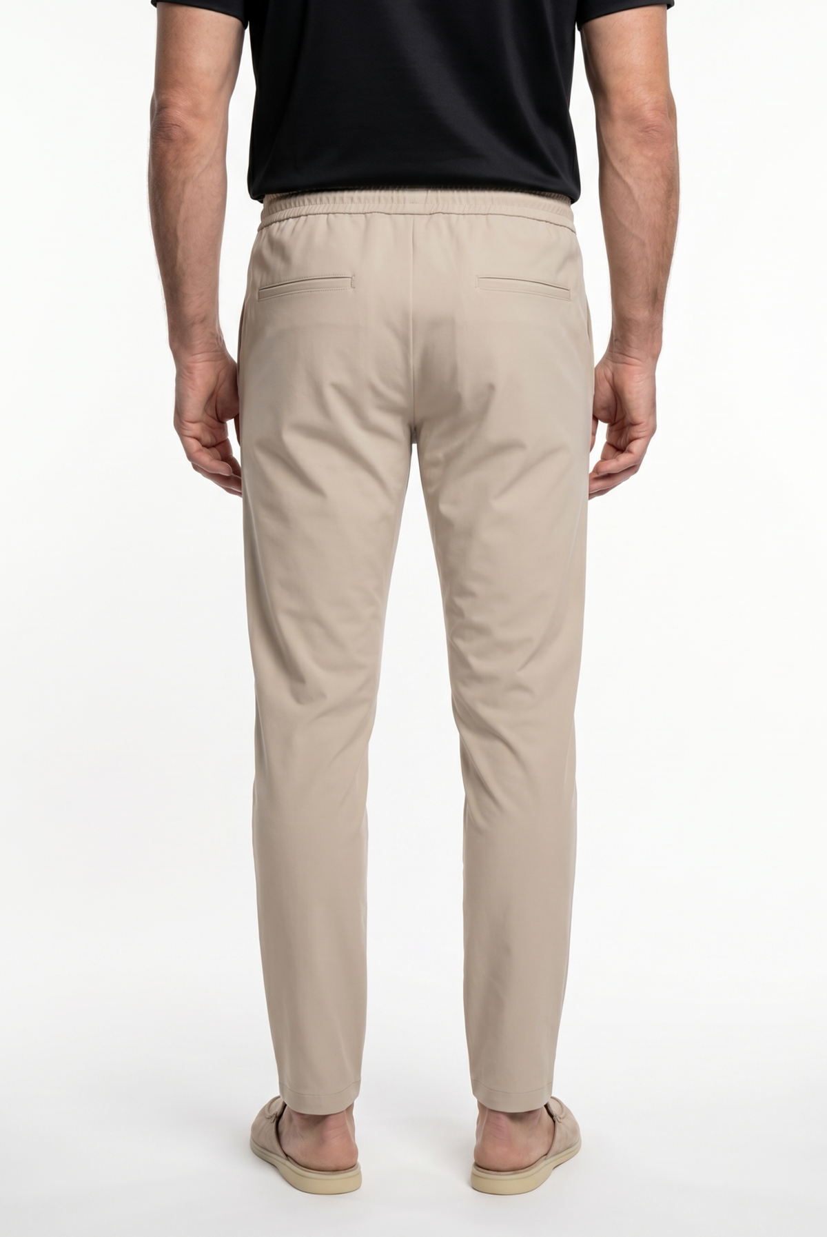 Verona Pantalón Beige de MENIELLE, detalle