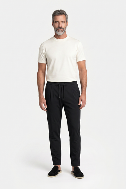 Verona Pantalón Negro de MENIELLE, detalle