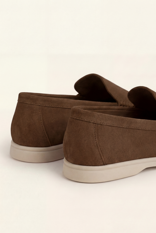 Amantea Loafer Chocolate de MENIELLE, detalle
