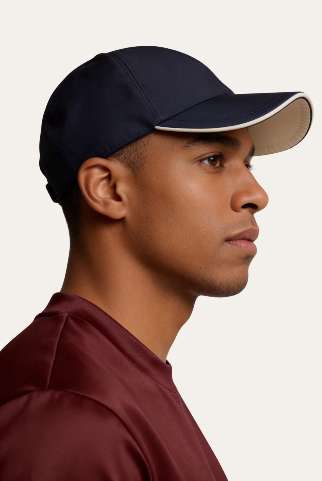 Positano Gorra Azul de MENIELLE, detalle