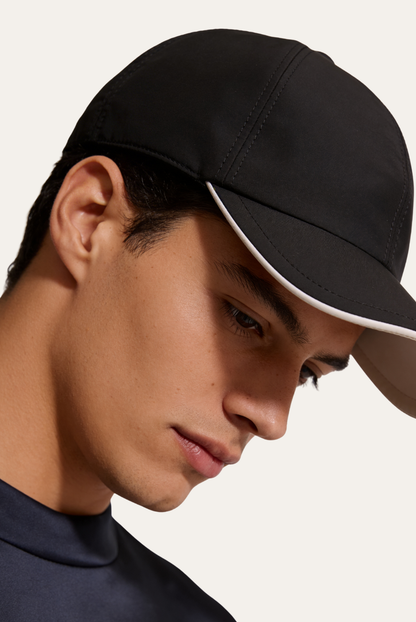 Positano Gorra Negra de MENIELLE, detalle
