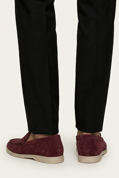 Amantea Loafer Burdeos de MENIELLE, detalle