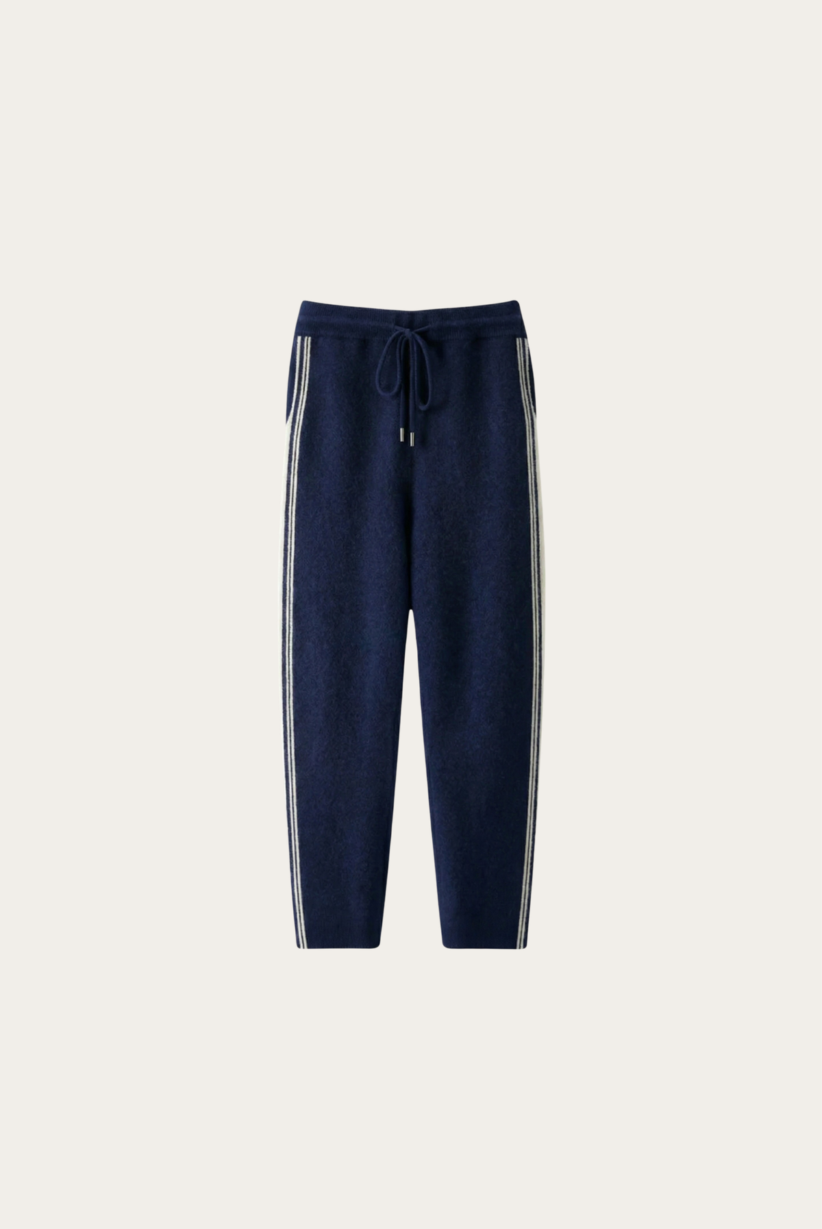 Asolo Pantalón Lana Merino Azul Marino de MENIELLE