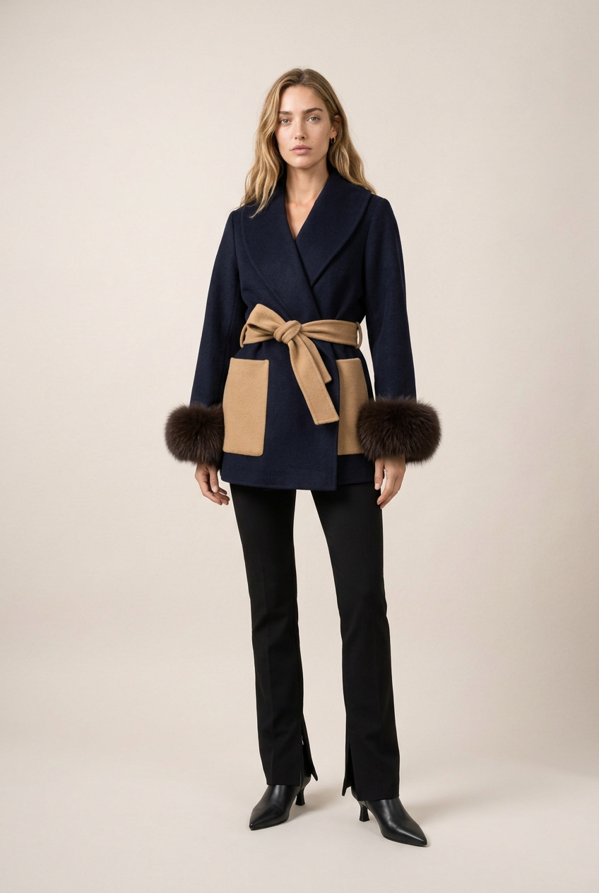 Cassia Abrigo Navy