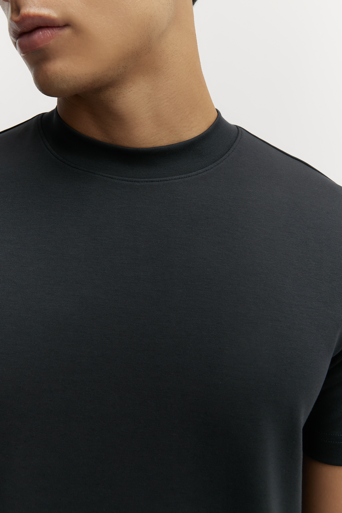 Lucca Camiseta Premium Antracita de MENIELLE, detalle