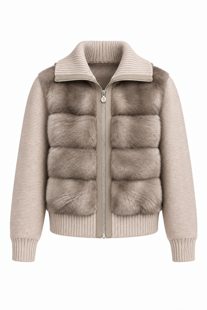 Aurelia Beige de Menielle, detalle frontal