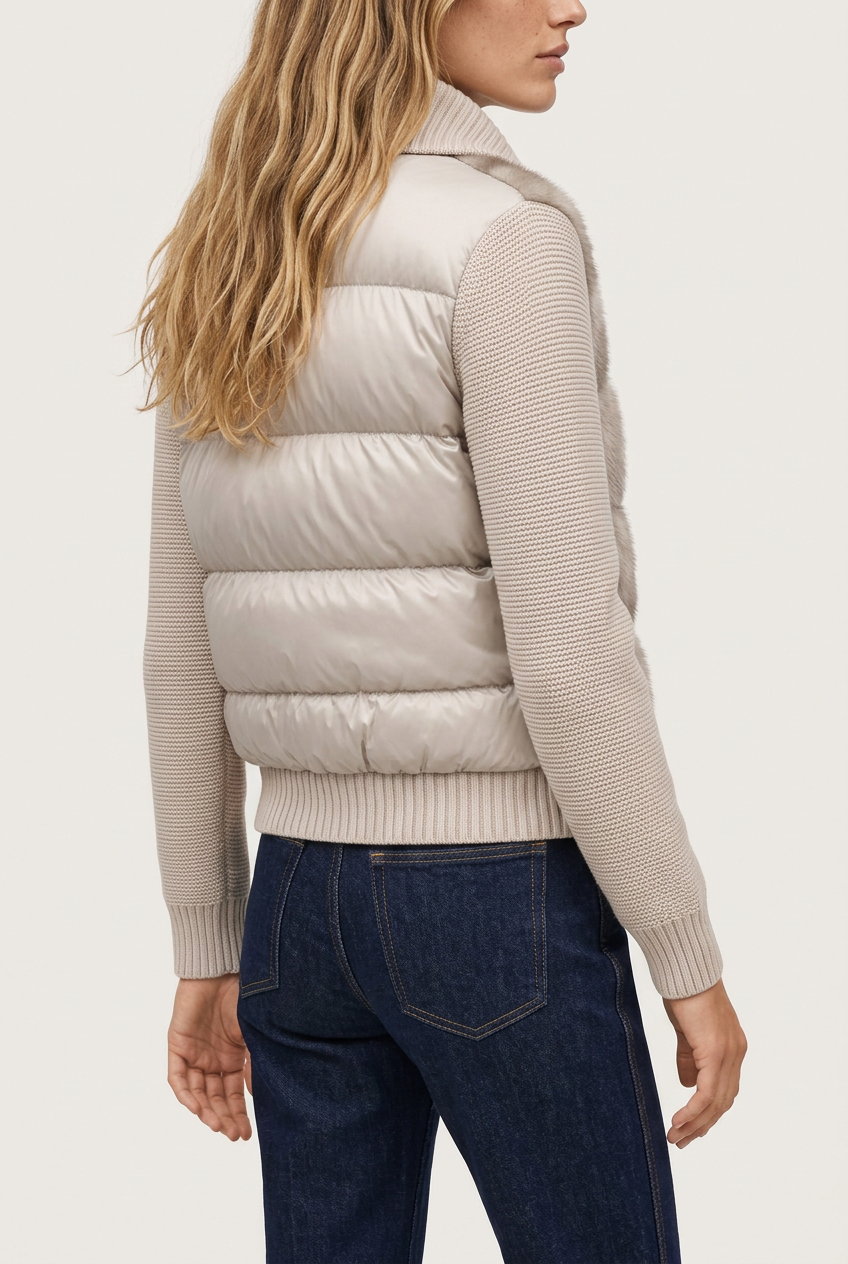 Aurelia Beige de Menielle, vista posterior