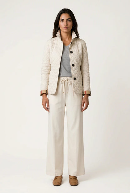 Elodia Chaqueta Blanc de Menielle, vista frontal