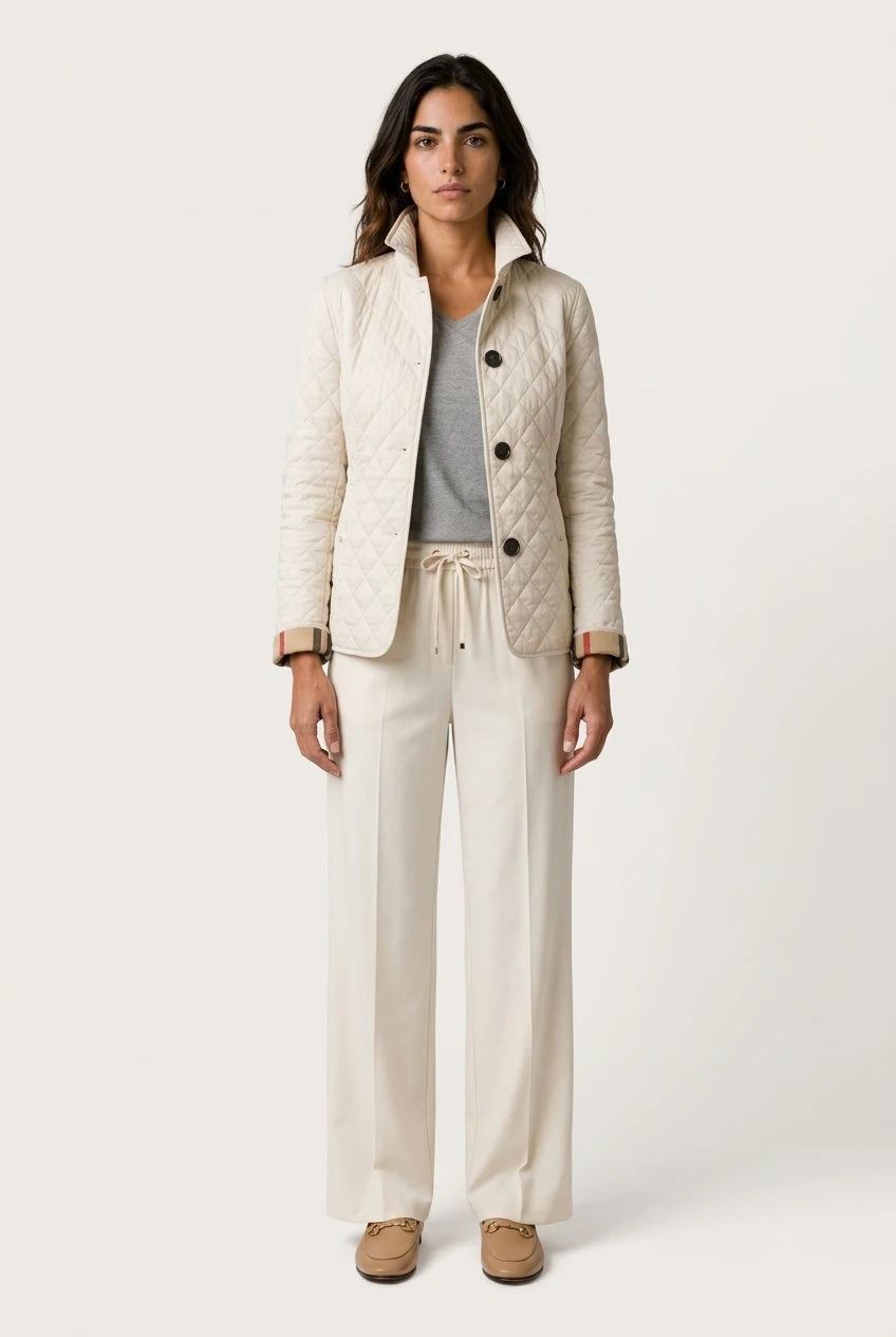 Elodia Chaqueta Blanc de Menielle, vista frontal
