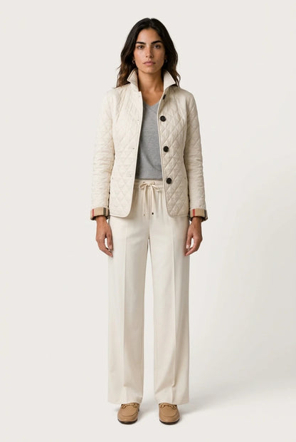 Elodia Chaqueta Blanc de Menielle, vista frontal