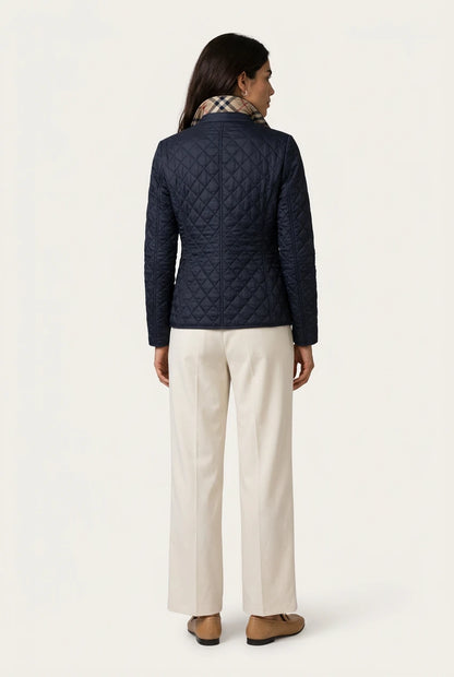 Elodia Chaqueta Navy de Menielle, vista espalda