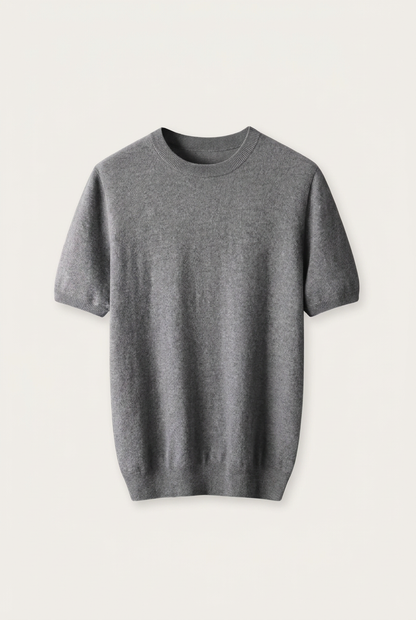Enzo Camiseta Cachemira Gris de Menielle, vista de producto