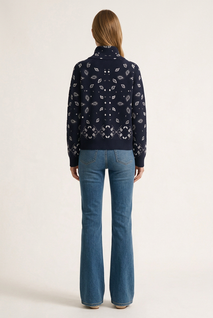 Amélie Cárdigan Navy