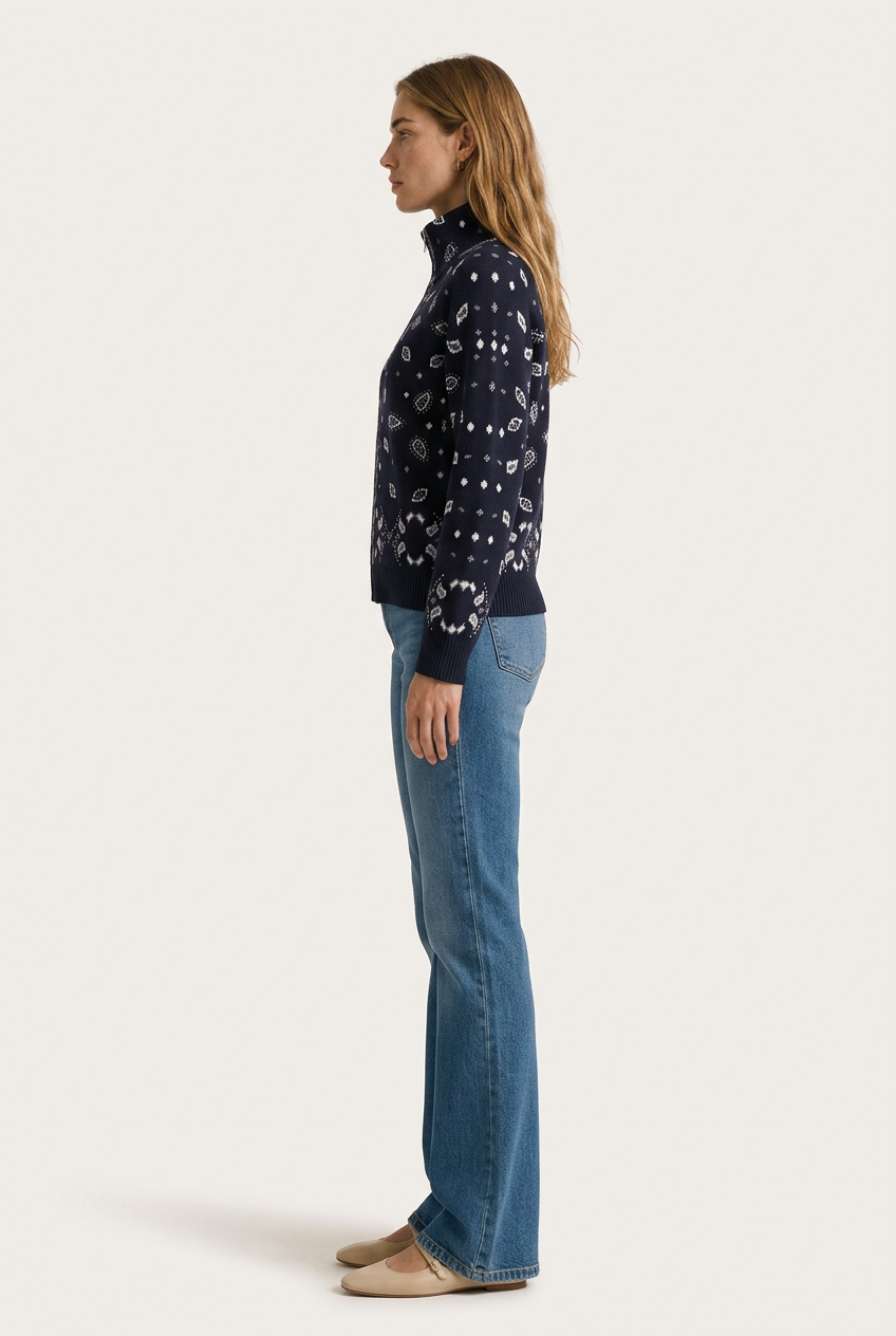 Amélie Cárdigan Navy
