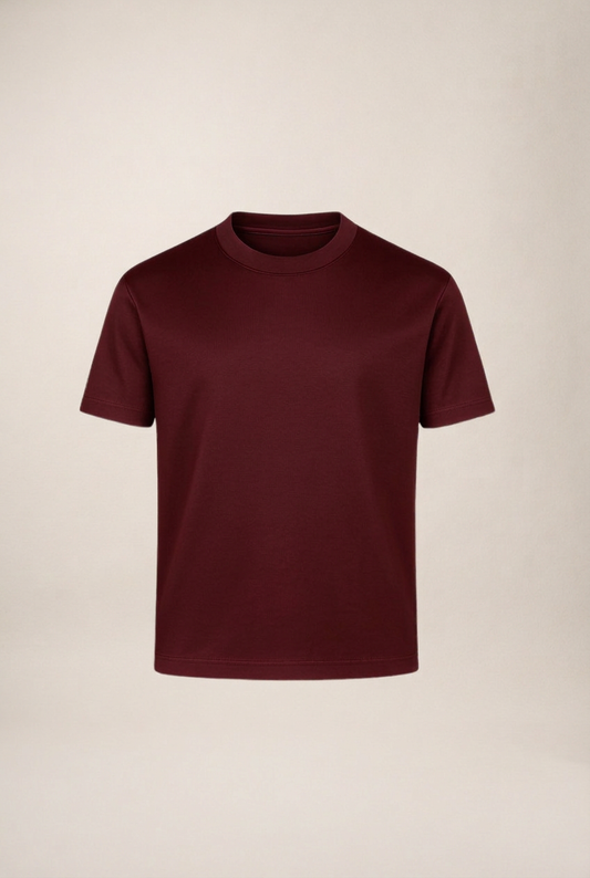 Marcello Camiseta Esencial Bordeaux de MENIELLE