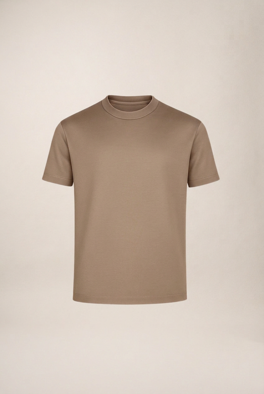 Marcello Camiseta Esencial Taupe de MENIELLE