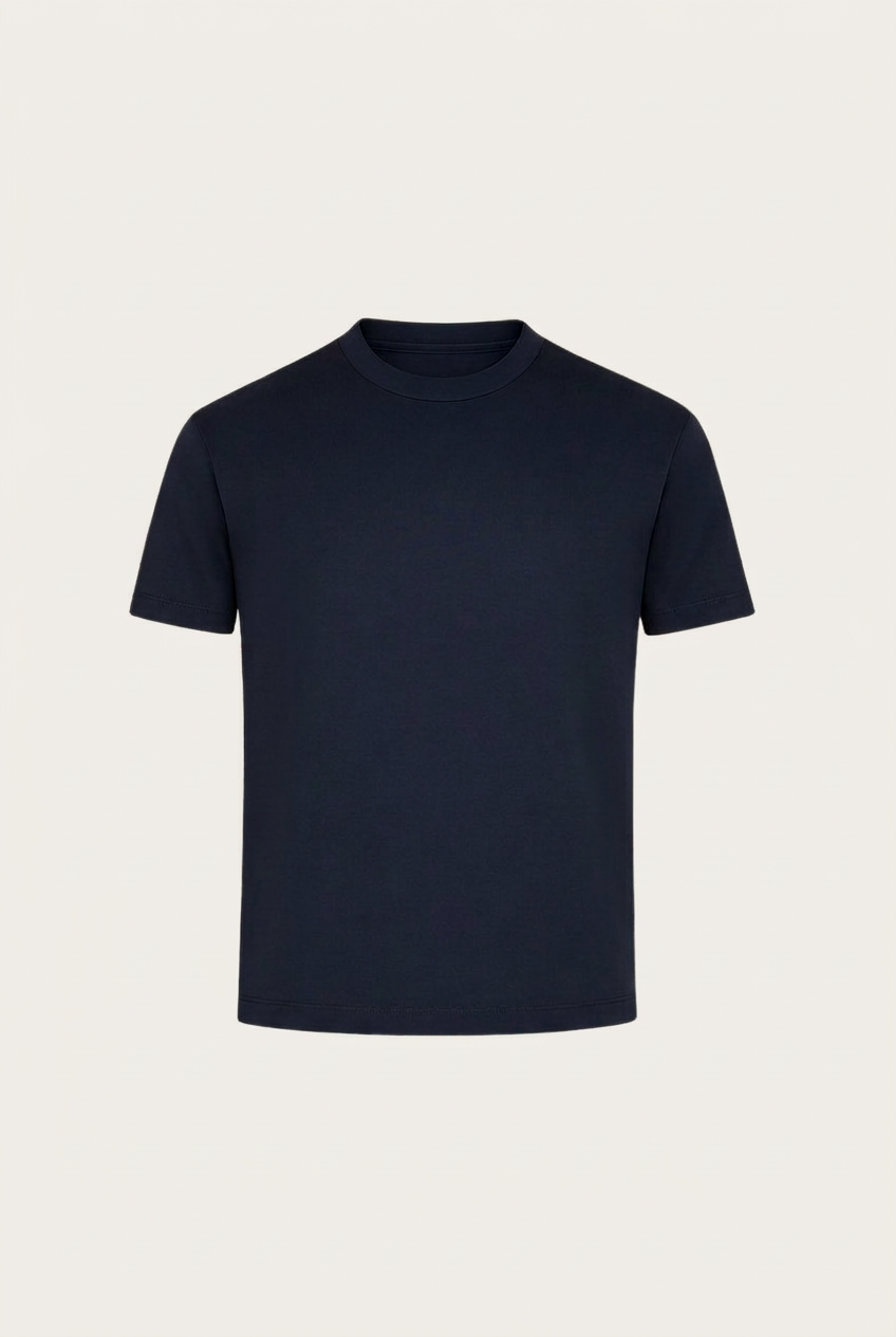 Marcello Camiseta Esencial Navy de MENIELLE, vista frontal