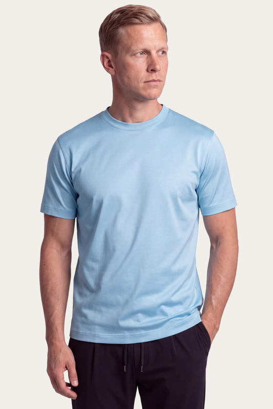 Trento Camiseta Azul Océano de MENIELLE