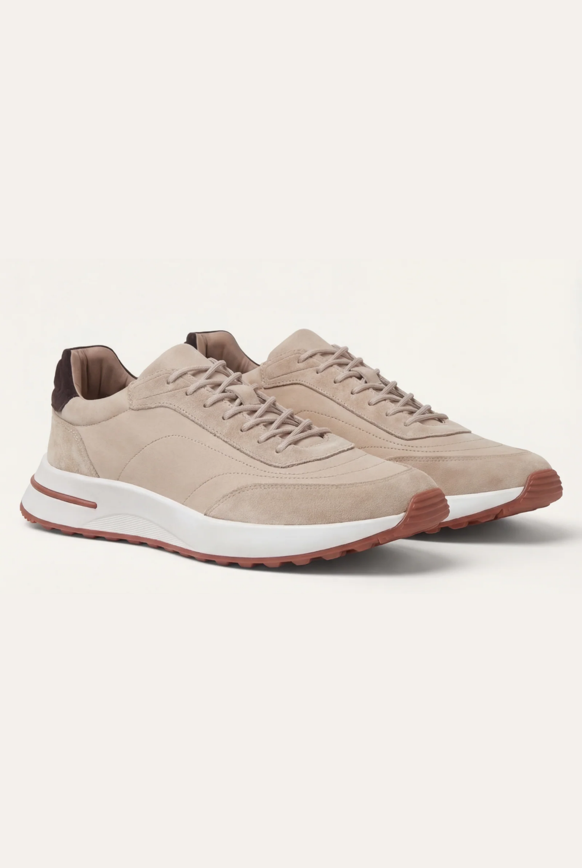 Enzo Sneakers Beige de Menielle, par completo