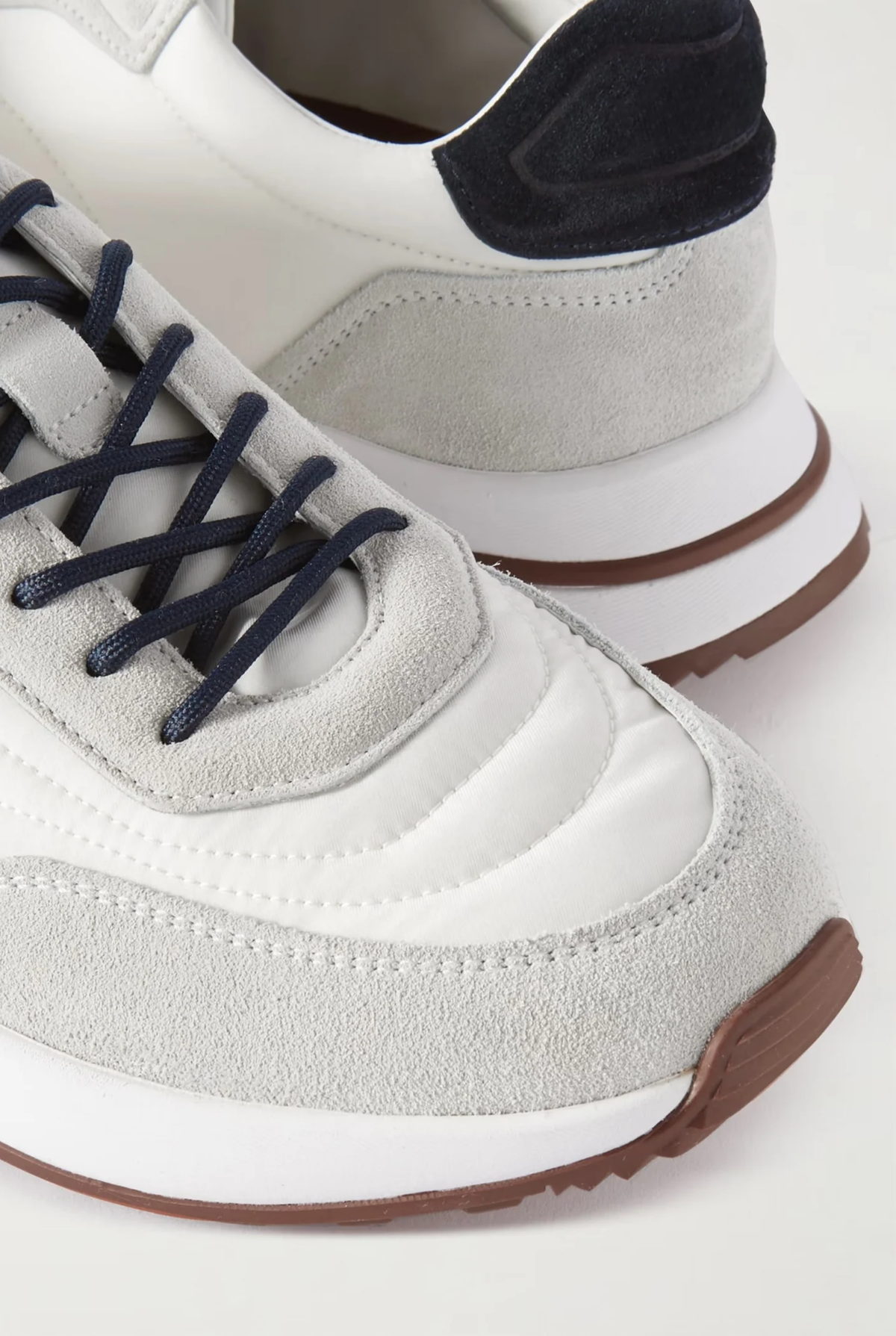 Enzo Sneakers Blanc de Menielle, detalle