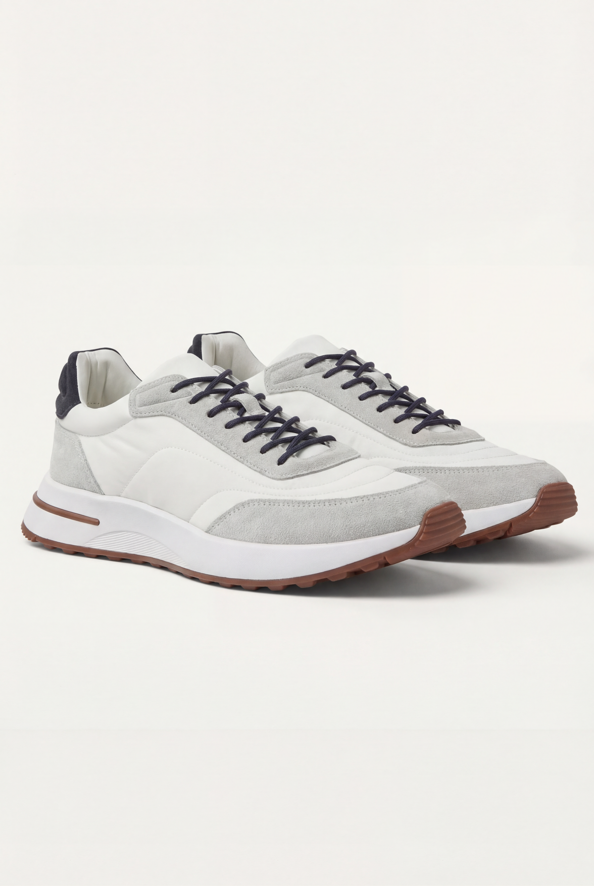 Enzo Sneakers Blanc de Menielle, par completo