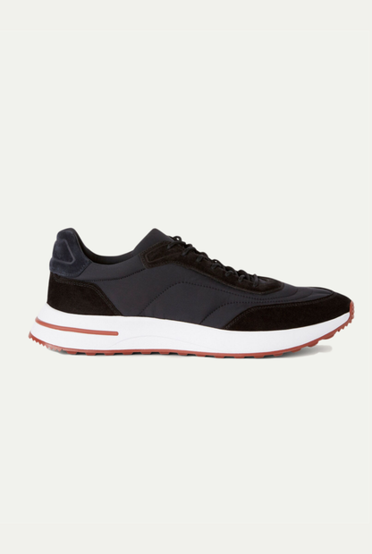 Enzo Sneakers Nero de Menielle, vista lateral