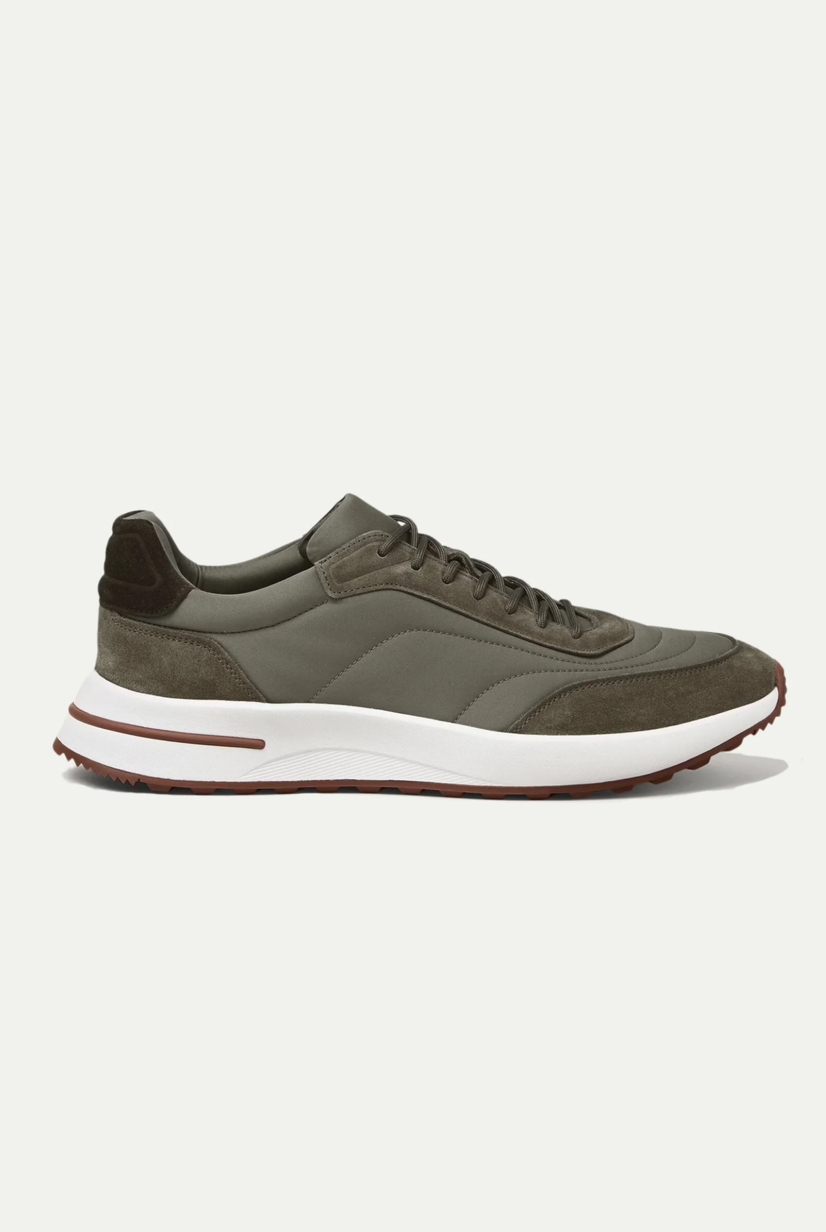 Enzo Sneakers Oliva de Menielle, vista lateral