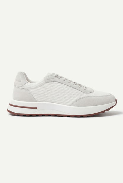 Stresa Sneaker Blanc de Menielle, vista lateral