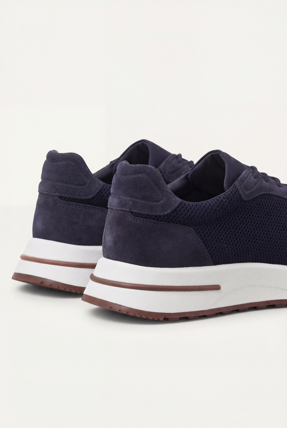 Stresa Sneaker Navy de Menielle, par completo, vista posterior