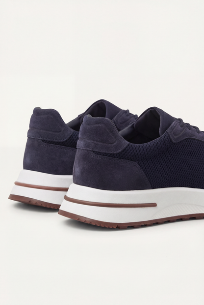 Stresa Sneaker Navy de Menielle, par completo, vista posterior
