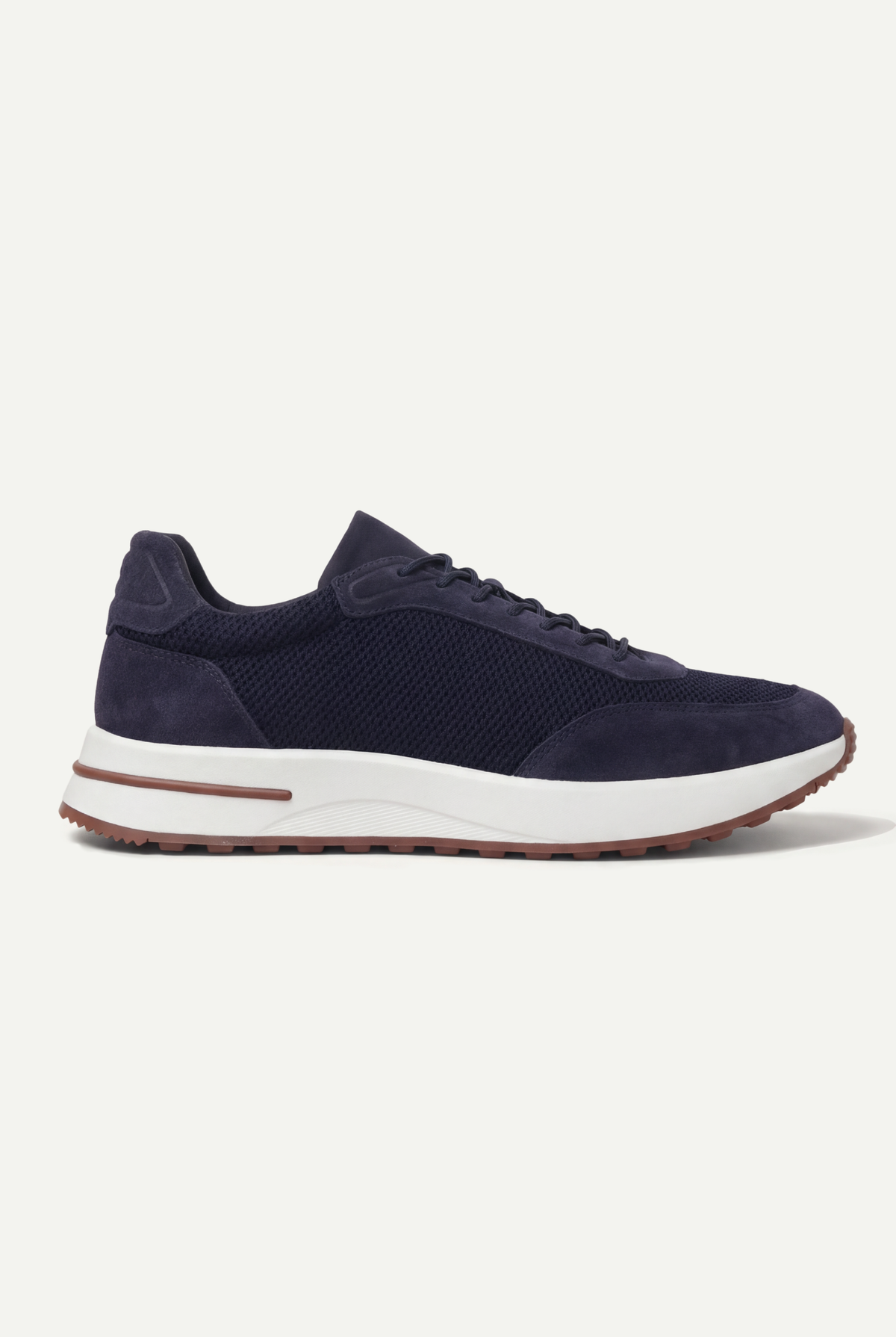 Stresa Sneaker Navy de Menielle, vista lateral