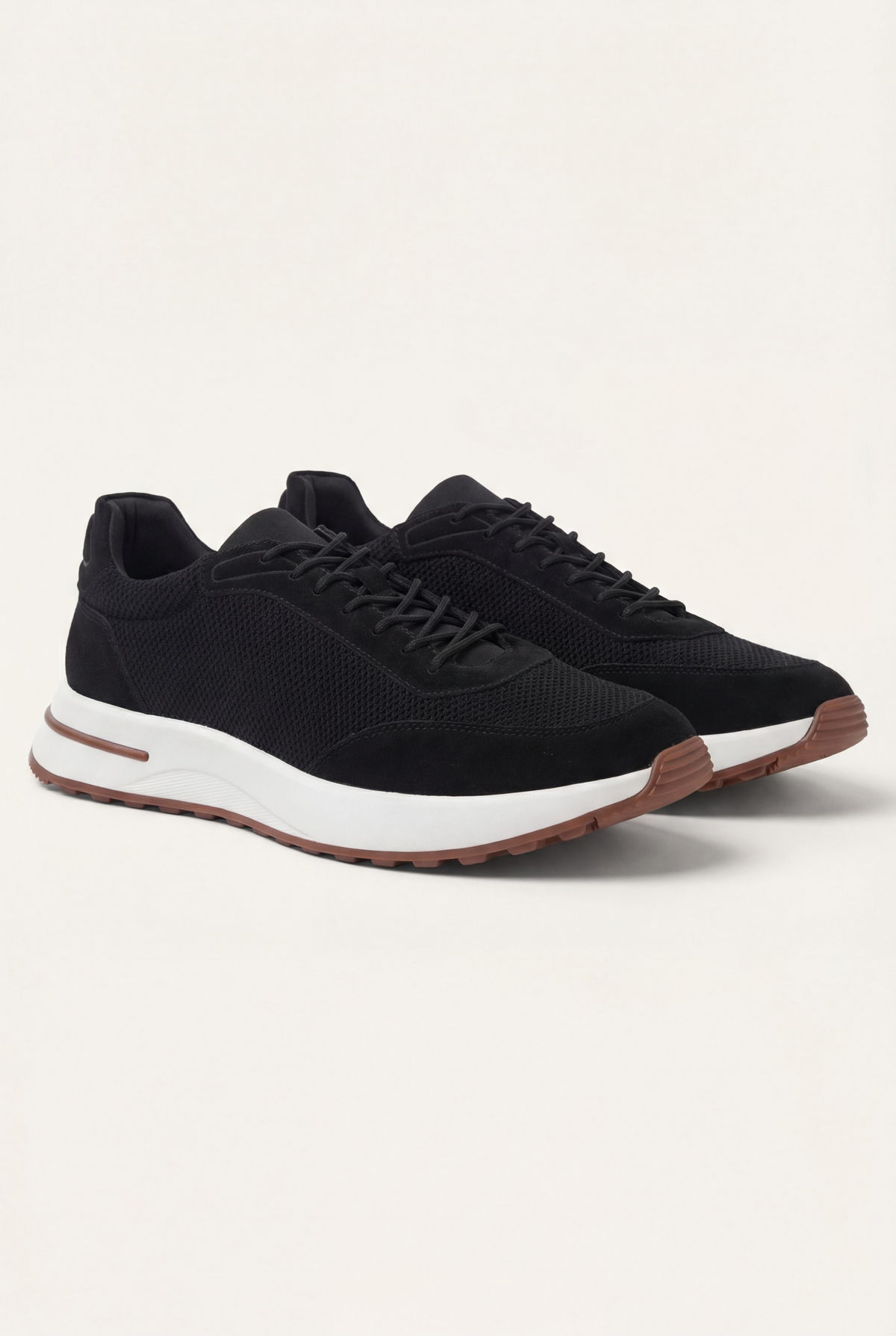 Stresa Sneaker Nero de Menielle, par completo, vista lateral