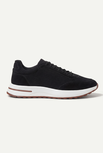 Stresa Sneaker Nero de Menielle, vista lateral