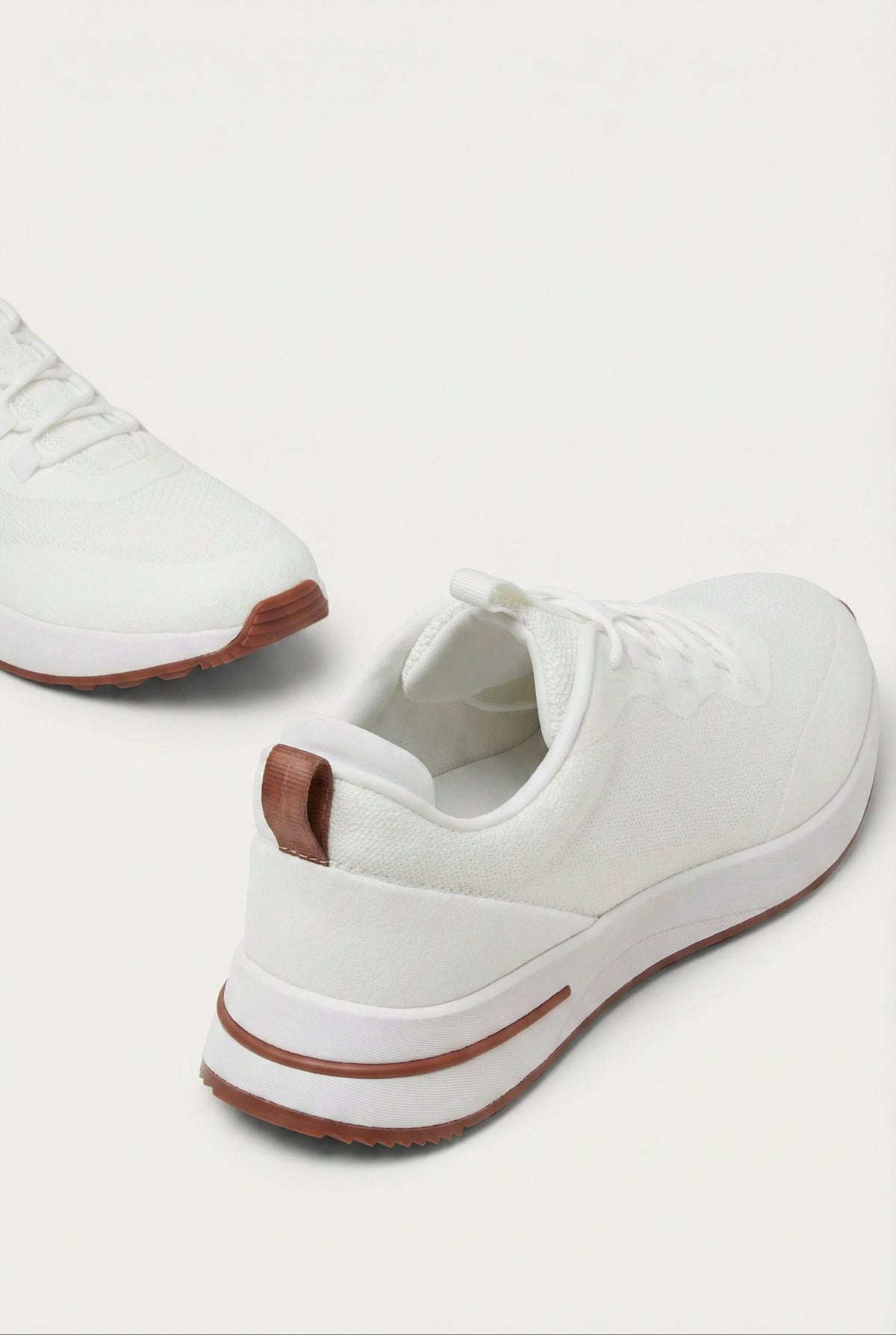 Taormina Sneaker Blanc de Menielle, detalle talon