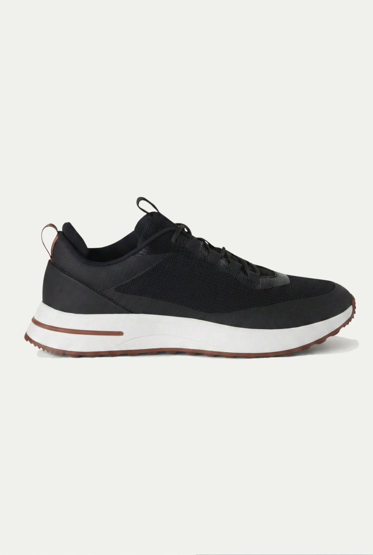 Taormina Sneaker Nero de Menielle, lateral