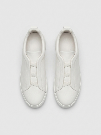 Vittorio Sneakers Blanc de Menielle, vista superior