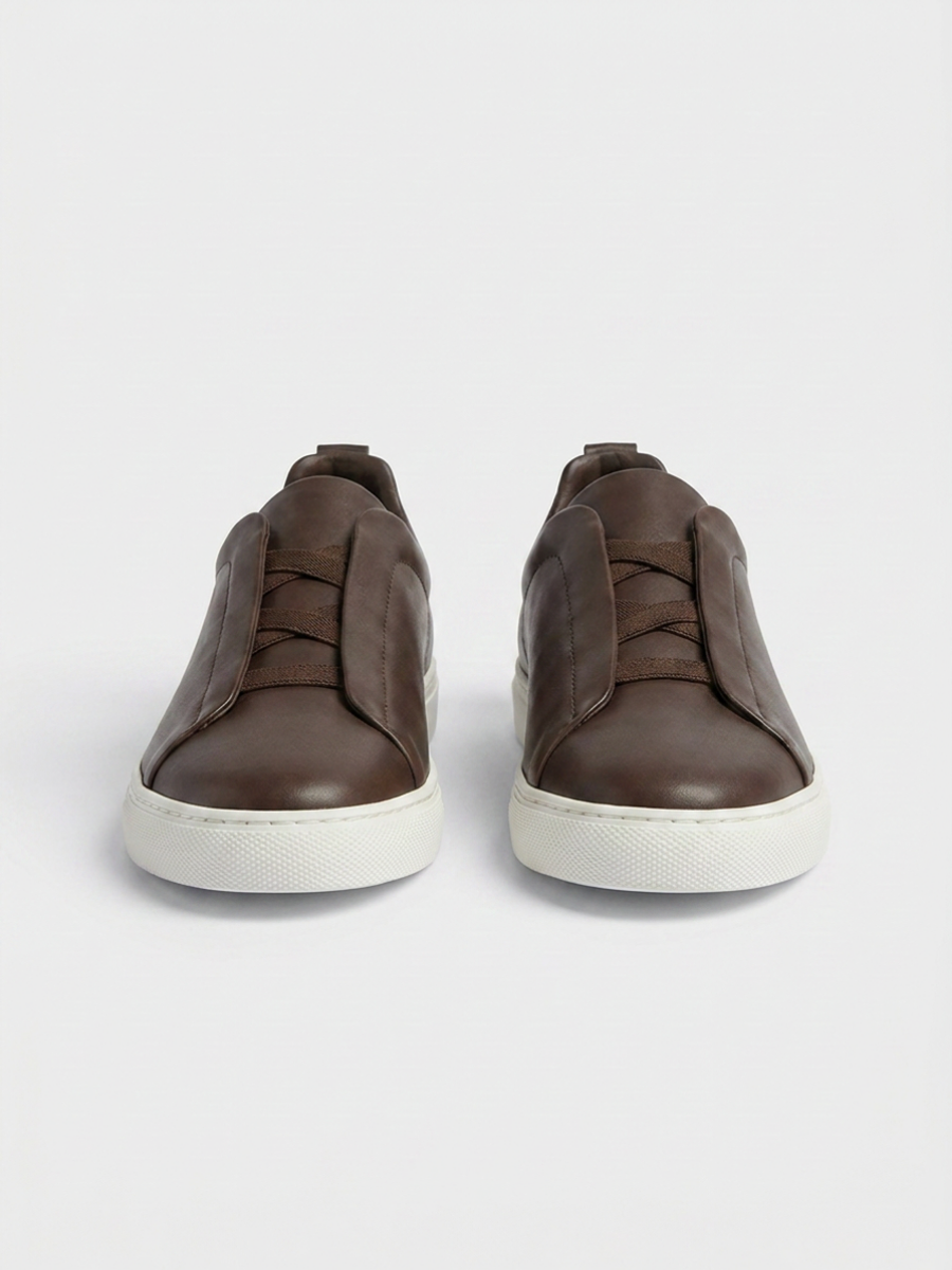 Vittorio Sneakers Cioccolato de Menielle, vista frontal