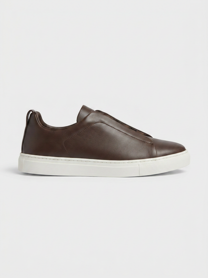 Vittorio Sneakers Cioccolato de Menielle, vista lateral