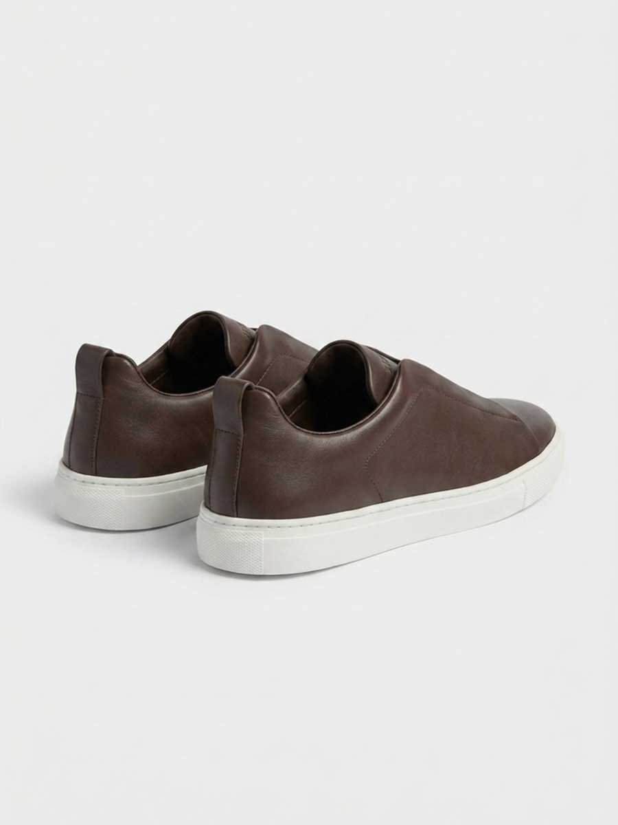 Vittorio Sneakers Cioccolato de Menielle, vista posterior